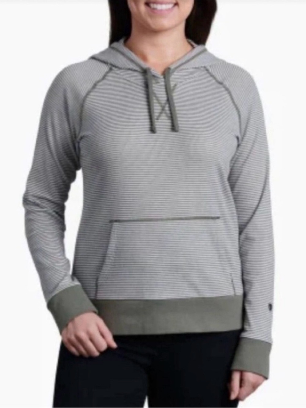 Kuhl Stria Striped Pullover Hoodie